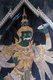 Thailand: A character from the Ramakien (Ramayana) in the cloisters, Wat Phra Kaeo (Temple of the Emerald Buddha), Bangkok