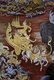 Thailand: Rama’s chariot, Ramakien (Ramayana) murals, Wat Phra Kaeo (Temple of the Emerald Buddha), Bangkok