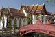 Thailand: Iron bridge at Wat Benchamabophit, Bangkok